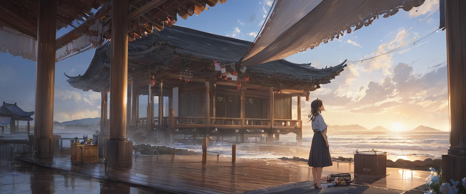 (masterpiece, Highest quality:1.2), One girl, alone