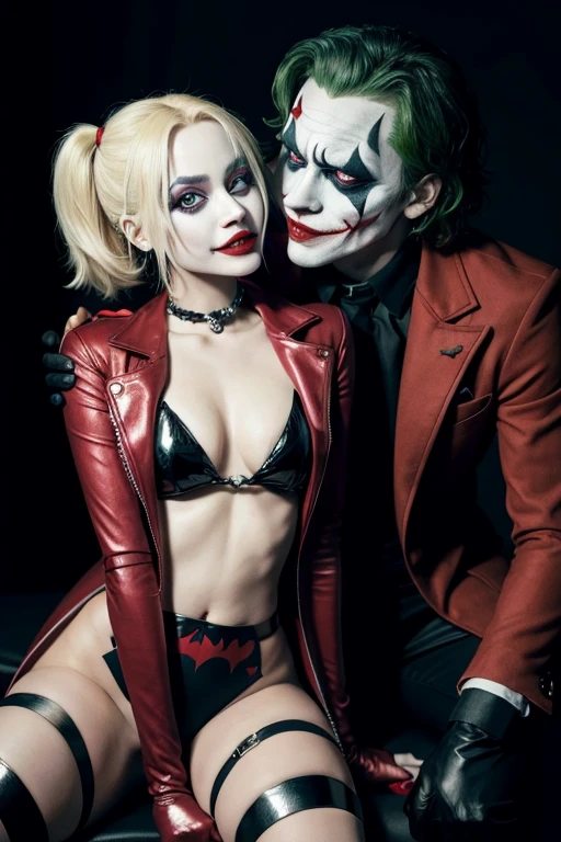Joker demonized with Harley Quinn