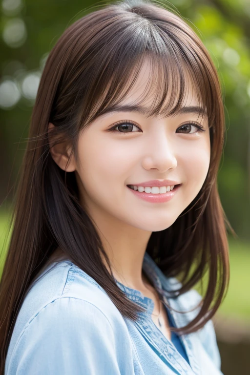(masterpiece), (Highest quality), (Very detailed), (One Girl), (Realistic)、Japanese 、smile、