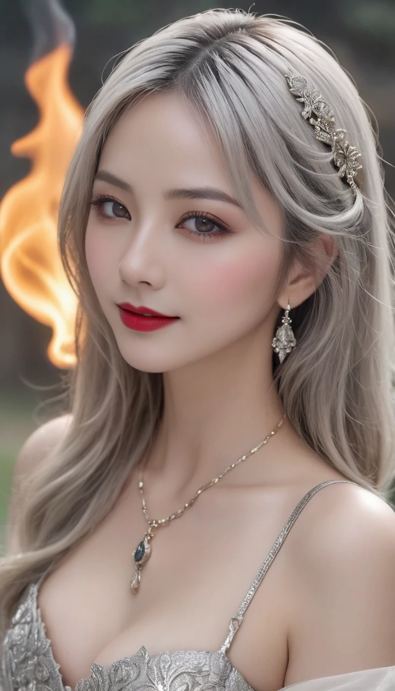 ((A girl on all fours taking care of flowers in the garden)),((Rear view))、((look back))、、top quality work，Real work，Ultra Premium Graphics，8K HD CG works，High quality graphics，High-definition CG works，super fine details：1.1，Advanced technical details：1.1Photo-realistic，Natural light：1.5. light effect（virtual light effect：1.8），超A high resolution，長いsilver hair，silver hair，transparent hair，high detail hair（premium hair detail：1.1）clear eyes，beautiful double eyelids，sharp eye makeup, delicate eyelash makeup, thin eyebrows, highly detailed eyes，high nose, nice red lips, rose cheeks, A face with delicate makeup , cute face, perfectly proportioned face,（Advanced facial details：1.1），shiny，summer sexy，((Off-the-shoulder semi-transparent wet white T-shirt))、((Jeans Mini Skirt)),photo shoot，woman&#39;artwork of，full body figure，realism，wonderful，My eyes are shining today、((she is wet))、（nipple),（(Pink nipple is visible through the)),((white panties are visible)),