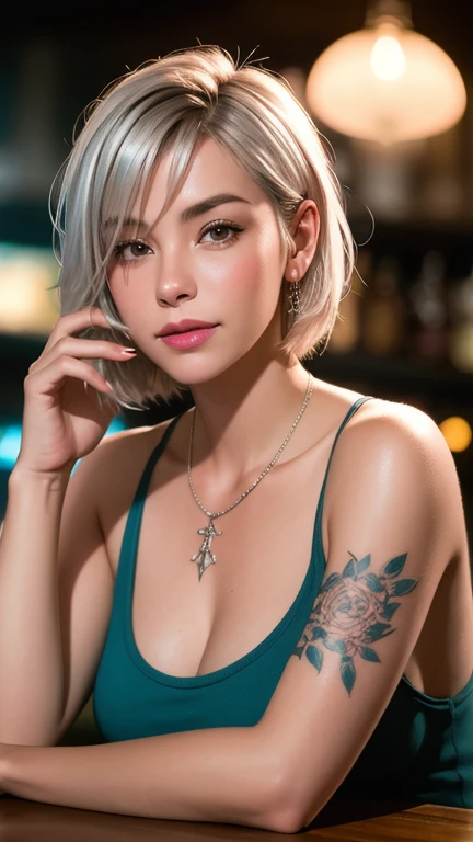 (((HD photo))), ultra high res.photorealistic:. 1.4, UHD, sexy 19 year old girl, solo, very blonde hair, small perky breasts, freckles, pierced nipples, wearing white shorts, Detailed skin, Detailed Face, Detailed Lips, Detailed Eyes, neon light background, nsfw
