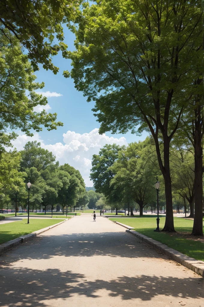 a park 