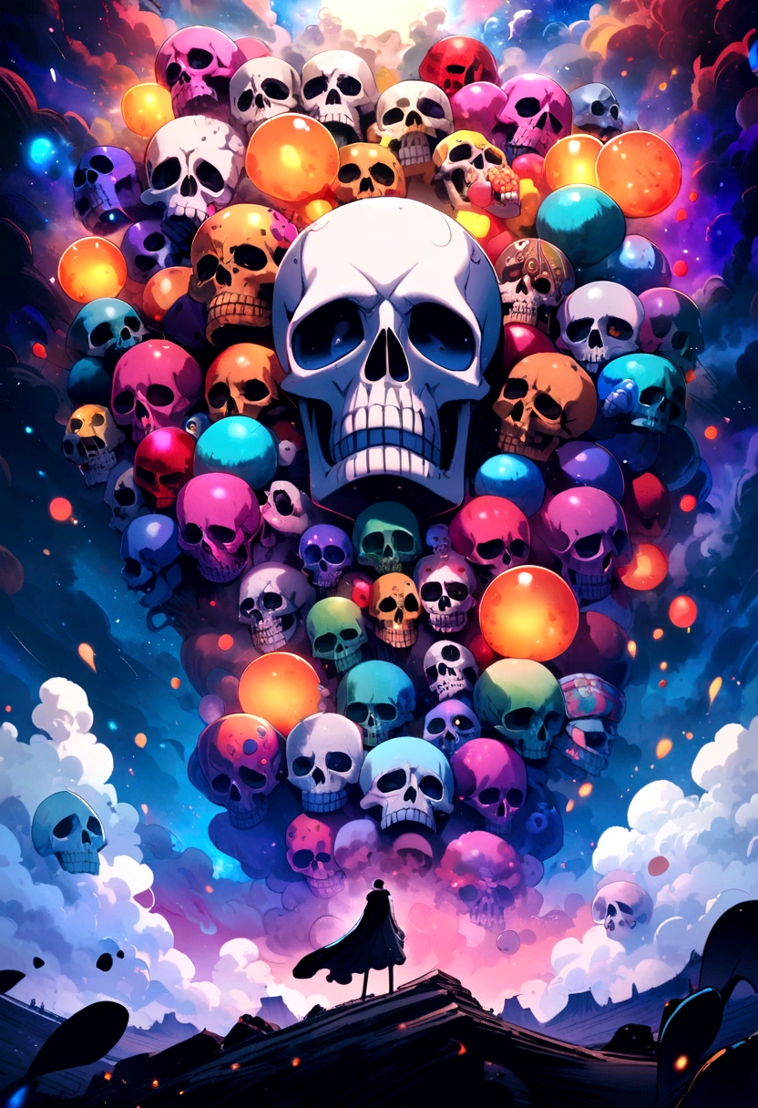 Cosmic, Skull, overwhelming, one piece
