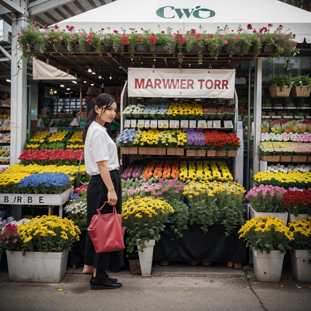 Show flower market
