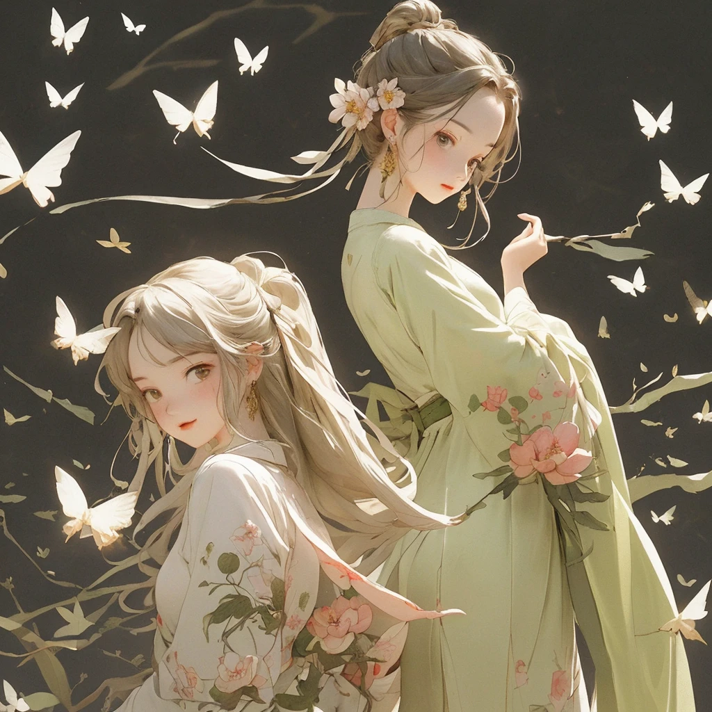 (Masterpiece:1.2, high quality), (pixiv:1.4),(Gongbi painting of the Song Dynasty:1.4)(wide-angle lens,Panoramic:1.2),(imid shot:0.95),(imid shot,macro shot:1.25),Dynamic Angle, Perspective, High Point,
masterpiece, best quality, 8k, insane details, intricate details, hyperdetailed, hyper quality, highancient China(Chinese architecture:1.5)Braid(mature female:1.5),sideways glance, (cold attitude:1.2),
Eyebrows like early spring willow leaves, often with rain hate cloud sorrow, Face such as peach blossom in March, hidden amorous month.   Thin waist curl, constrained yan lazy warbler languid, Sandalwood mouth light, seduce the bee crazy butterfly chaos.   Enchanting jade speech, beautiful jade fragrance,
A shot with tension(sky glows red,Visual impact,giving the poster a dynamic and visually striking appearance:1.2),close-up,(imid shot,macro shot:1.25),(Detailed face description),(Detailed hair description),(Detailed clothes description),
{Extremely Delicate Beautiful},(detailed eye description),((Delicate Faces)),(Beautiful and detailed facial depiction),
(beautiful face),thin face,slim,oval face,perfect face,delicate face,eyes detailed, Milky skin,(full body:1.8), white hair,