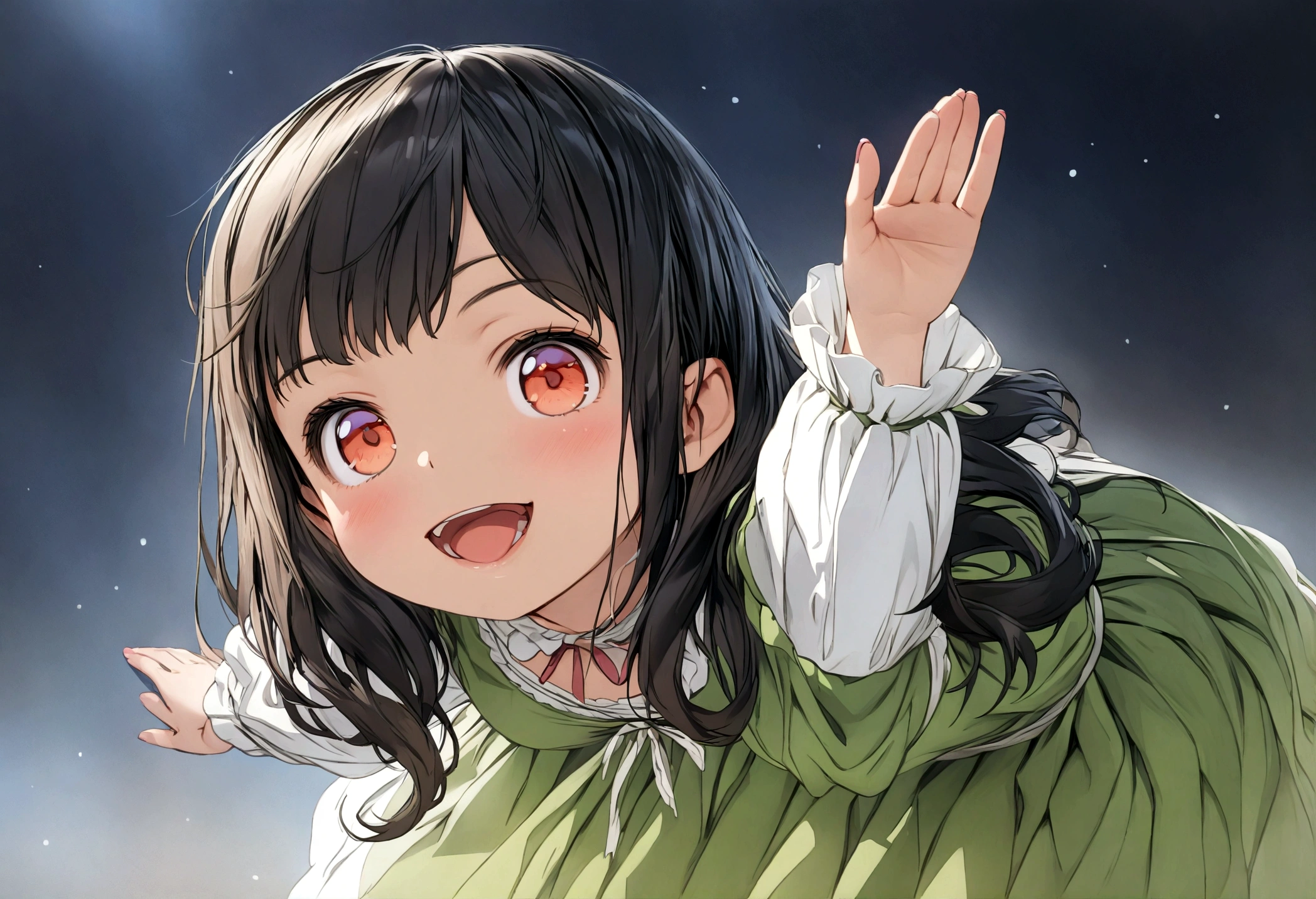 (((Top quality, 4k, 8k, high resolution, masterpiece: 1.2))), (super detailed), (realistic), (photorealistic), (photorealistic: 1.37), (HDR, UHD), (studio (lighting)), ultra-fine drawing, sharp focus, physically based rendering, highly detailed, professional, vibrant colors, perfect ditaile hand, highly detailed realistic eyes,
fantasy, Dwarf, Short, Short legs, Chibi, smile, Holding a bouquet, medieval European clothing,
anime, cartoon, kawaii, qute,
smile, Laughter, Mouth open, eyes slightly downcast,
Medieval European Village,
(((Long shot, Distant view))),
knees, feet,
looking at viewer,