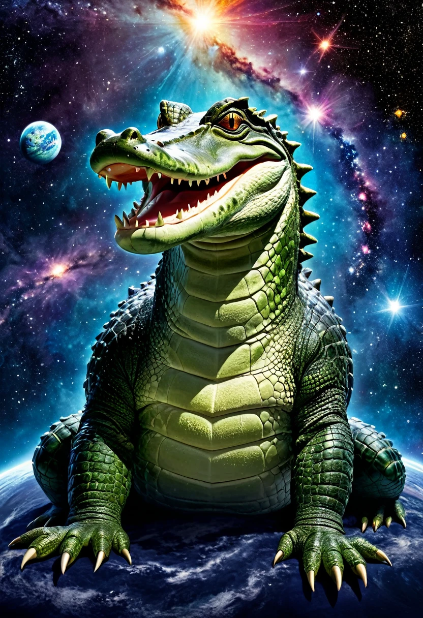 Hairy Alligator, god of the universe