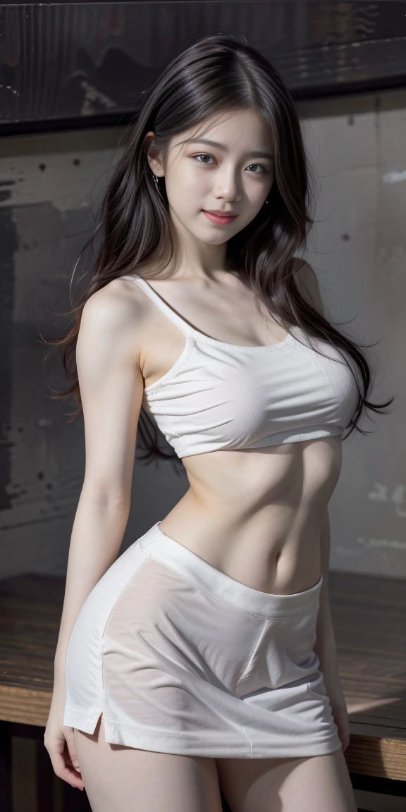 SeaArt Bot Txt2Img Default 01:47:12 Expires in 29 Day(s),Bright Light,the highest picture quality,Best resolution 1 adult woman,mature and beautiful,muscle bodybuilder , (masterpiece, best quality:1.37), ultra-detailed:1.37, hyper-sharp:1.37, anime style, An illustration of a female bodybuilder, The female bodybuilder is 2m tall and has a muscular build. A female bodybuilder wears a white evening dressed, exposing her muscles,big breasts,high slit,off shoulder,fat hip. A female bodybuilder is standing on the stage, seductive smile, closed mouth, pink side-under cut hair, bodybuilder fashion, looking the viewer, view viewer,sexy pose,evening dressed,evening skirt dressed,Women's long evening dress,Perfect body proportions,Perfect muscle lines,White gloves