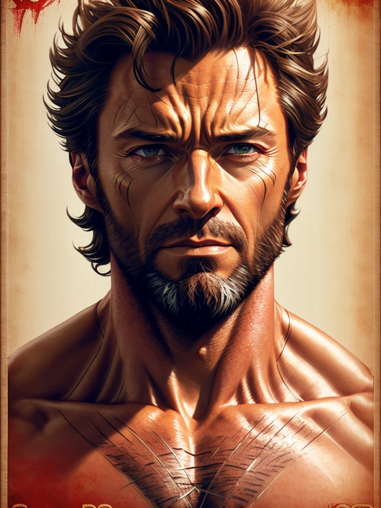 Hugh Jackman as wolverine, vhs effect, (poster:1.6), poster on wall, nostalgia, movie poster, portrait, close up
(skin texture), intricately detailed, fine details, hyperdetailed, raytracing, subsurface scattering, diffused soft lighting, shallow depth of field, by (Oliver Wetter)