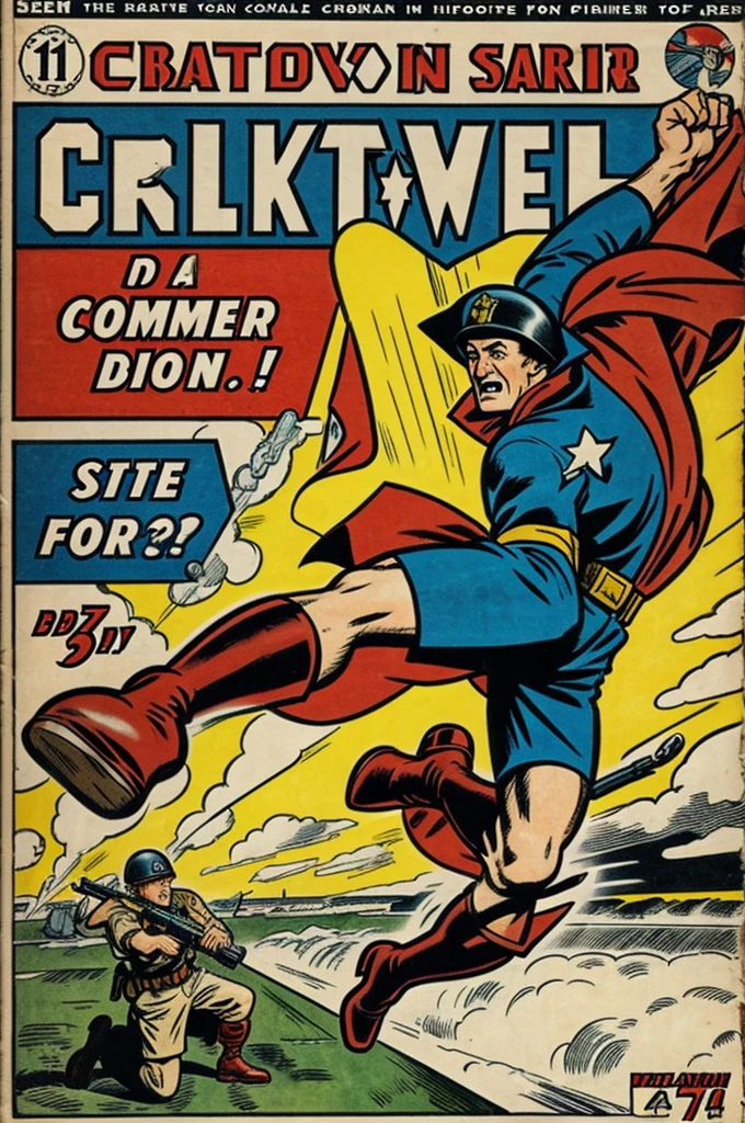 Create a World War II comic
