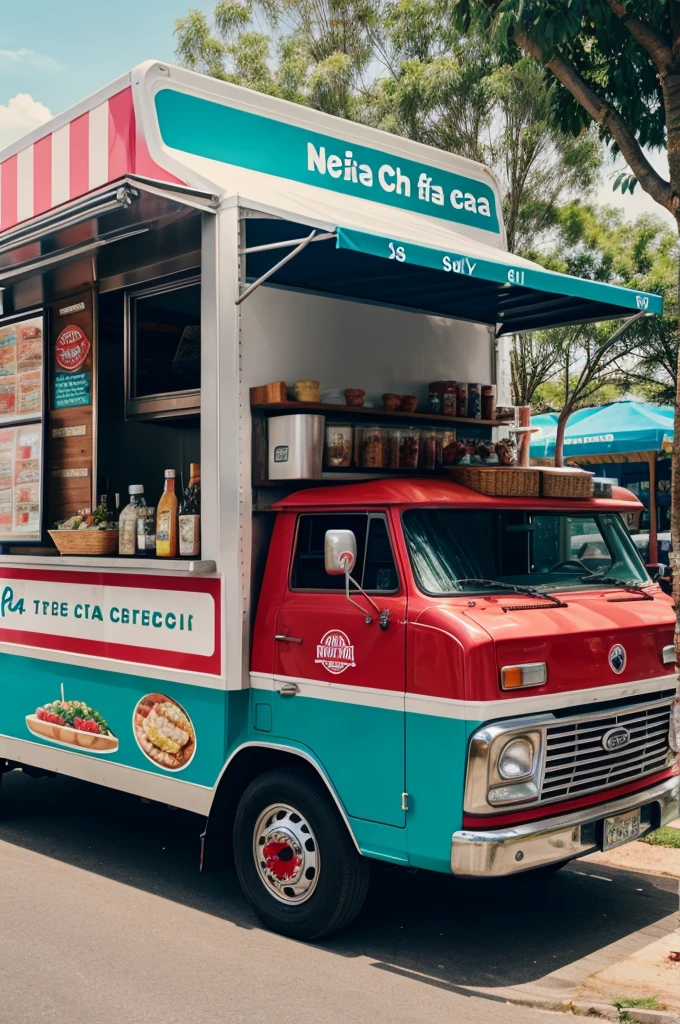 Food truck with name cafesa 