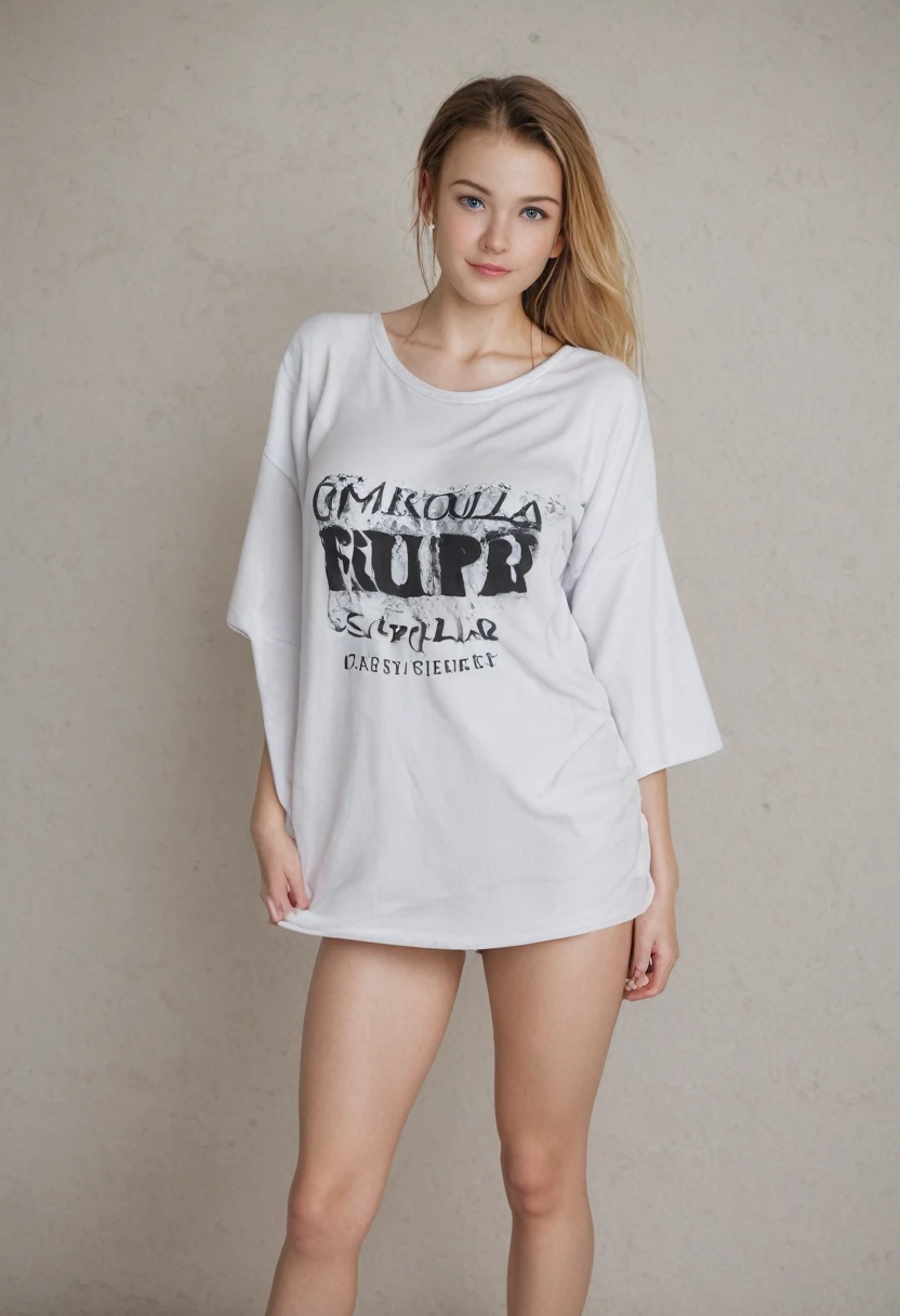 Oversized tshirt mockup