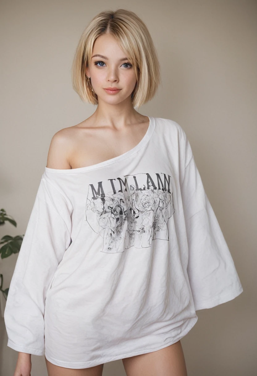 Oversized tshirt mockup