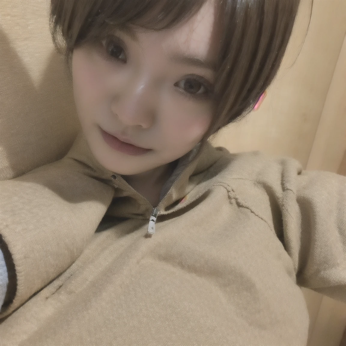 nsfw、(masterpiece, Highest quality), One girl, alone、Selfie、Inside the house、Medium chest、(Completely naked:1.4)Show your chest、(Underboob)、masterpiece, 1 beautiful girl, detailed, Swollen eyes, Highest quality, 超A high resolution, (reality: 1.4), Original photo, 1 girl, Cinema Lighting, (Laughter:0.6), Japanese, Asian Beauty, Korean, Proper, really beautiful, A little young face, Beautiful Skin,Orange Hair、 Slim and large,、Cyberpunk Background, (超reality的な), (Awareness-raising), (High resolution), (8K), (非常にdetailedな), (The best Awareness-raisingns), (美しくdetailedな目), (超detailedな), (wallpaper), (detailedな顔), Looking at the audience, detailed