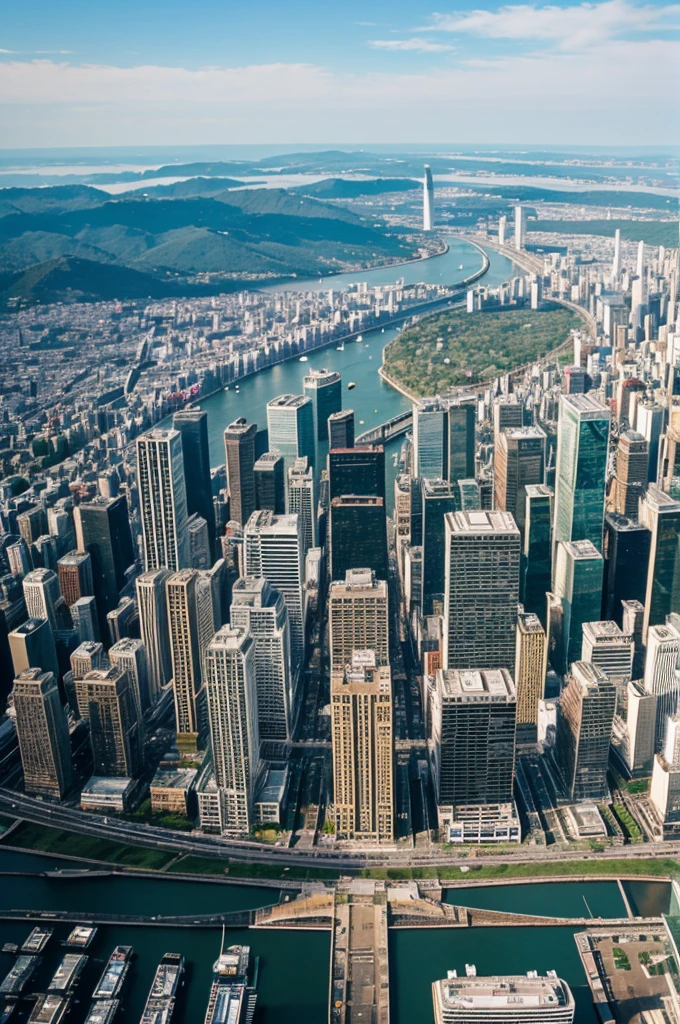 In the heart of a bustling city, there