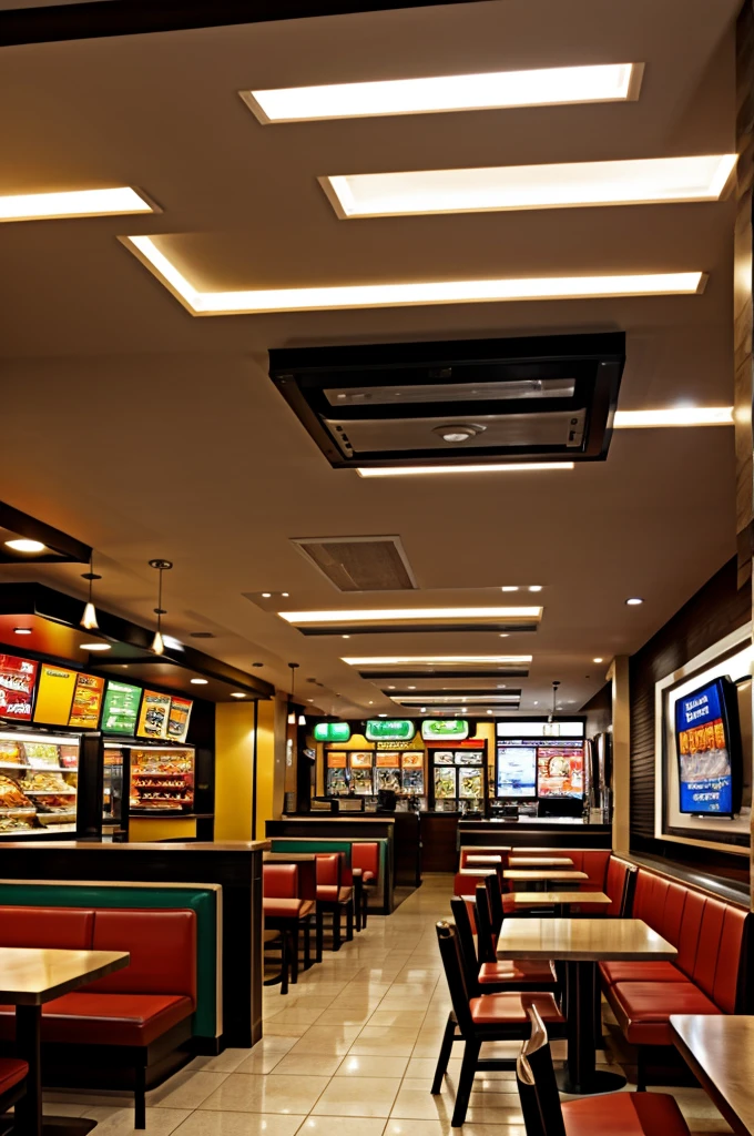 Fast food place (interior)