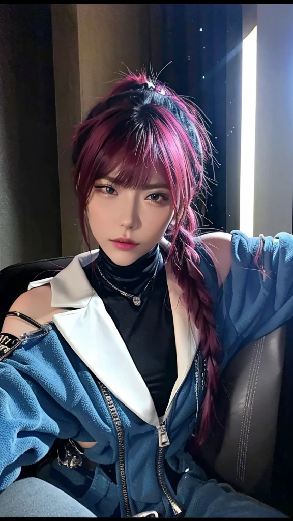 Cyberpunk cool women space