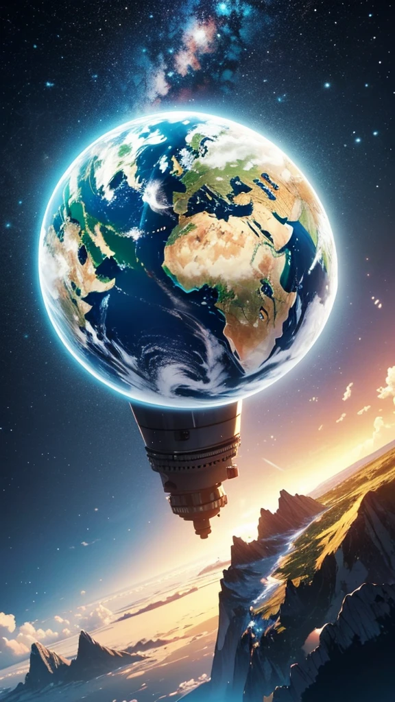 In the beginning God created the heaven and the earth.
