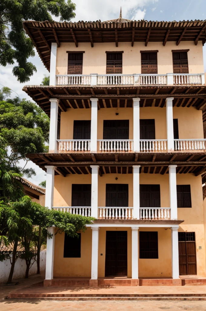 A colonial house in Chiapa de Corzo 