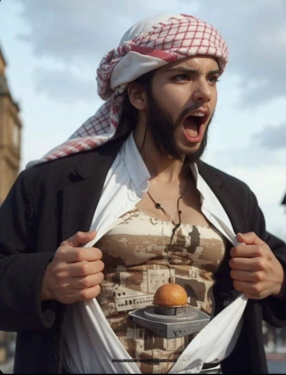 She must be full body