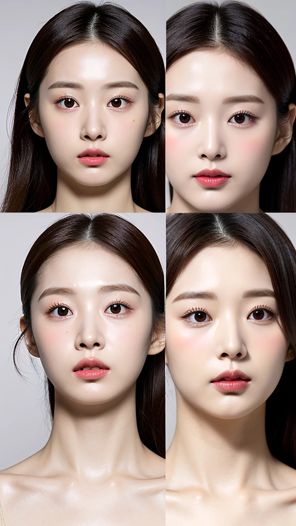 (Details of the face、best qualtiy:1.2)，Lovely woman，Single Eyelids，Large nose bridge，large nose，pointy nose，tall nose bridge，Fracture of the nasal bridge，Danfeng Eyes，Single Eyelids，Thin lips，Close your lips，Cute little mouth，Thin lips，High nose，roman nose，pointy nose，Wide nose wings，Single Eyelids，with fair skin，The facial features are exquisite and perfect，kawaii，Single Eyelids，Delicate and delicate eyes，number art，Amazing little eyes，Delicate thin eyebrows，orthofacial，Frontal makeup，The corners of the mouth are thin，The corners of the mouth are raised，Goose egg face，Exquisite and beautiful，petty eyes，Danfeng Eyes，Elongated eyes，Cute little mouth