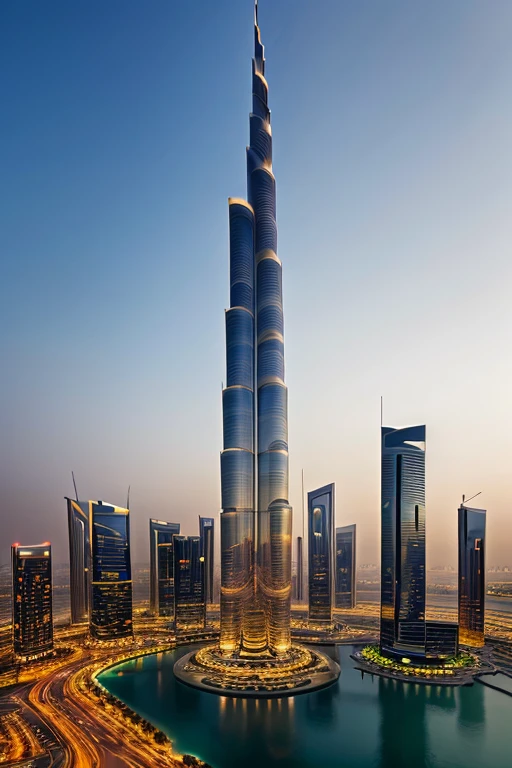 Burjh khalifa ai image or real image burjh khalifa 