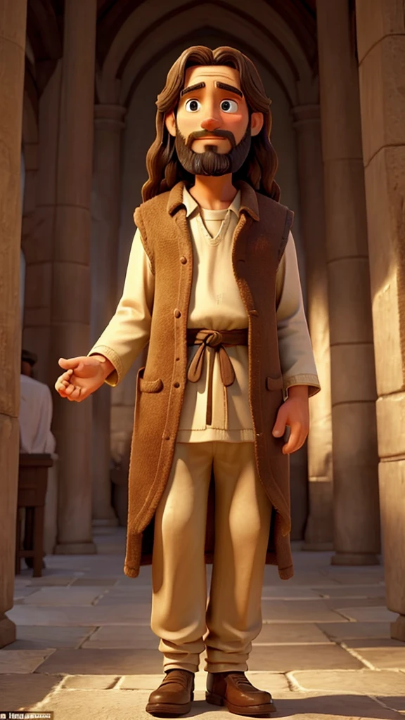 One of the oldest artists in the Bible was Jesus Christ, who was standing in front of many people and speaking