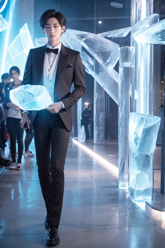 Ice-type male character