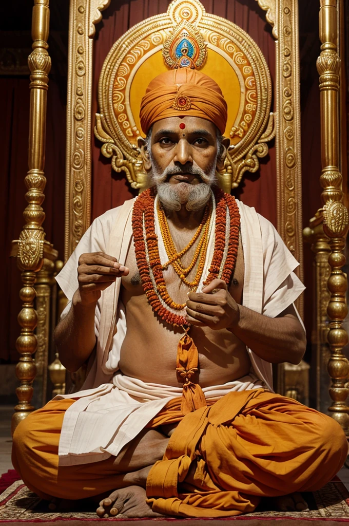Swami Samarth, also known as Swami Samarth Maharaj, was a prominent Hindu saint who lived during the 19th century. He is considered an incarnation of Lord Dattatreya and is well-known for his miracles, teachings, and divine powers. Swami Samarth's main ashram is located in Akkalkot, Maharashtra, where he spent a significant portion of his life. Devotees from all over India and beyond visit his shrine to seek his blessings.
Do you have any specific questions or need more detailed information about Swami Samarth?