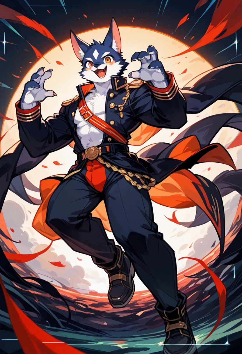 cover_page, highres, top quality, best quality, paid reward available, High-quality illustrations, unparalleled masterpiece, perfect artwork, absurdres, figma, super high resolution, detailed background, Steam punk, Beautiful World Heritage, boys, Happy, joyful(Photos of solo travelers)(kemono, furry anthro)cinematic lighting, dynamic angle,
