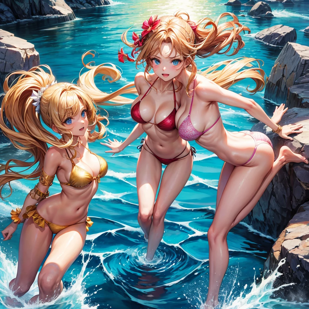 Aphrodite in bikini