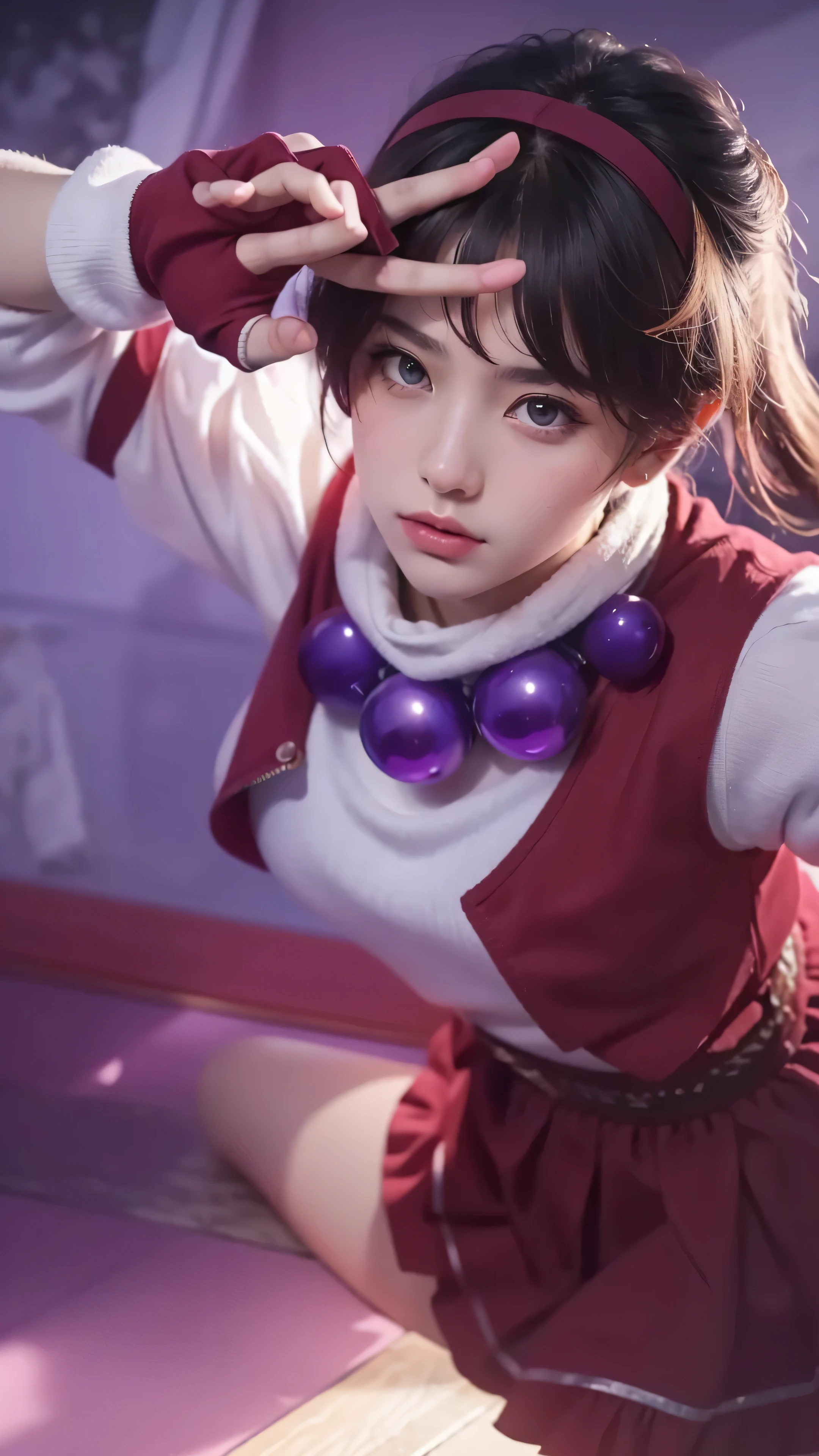 Best quality, masterpiece, ultra high res, (photorealistic:1.5), raw photo, 1girl, offshoulder, in the dark, deep shadow, low key, cold light, sexy look, short hair