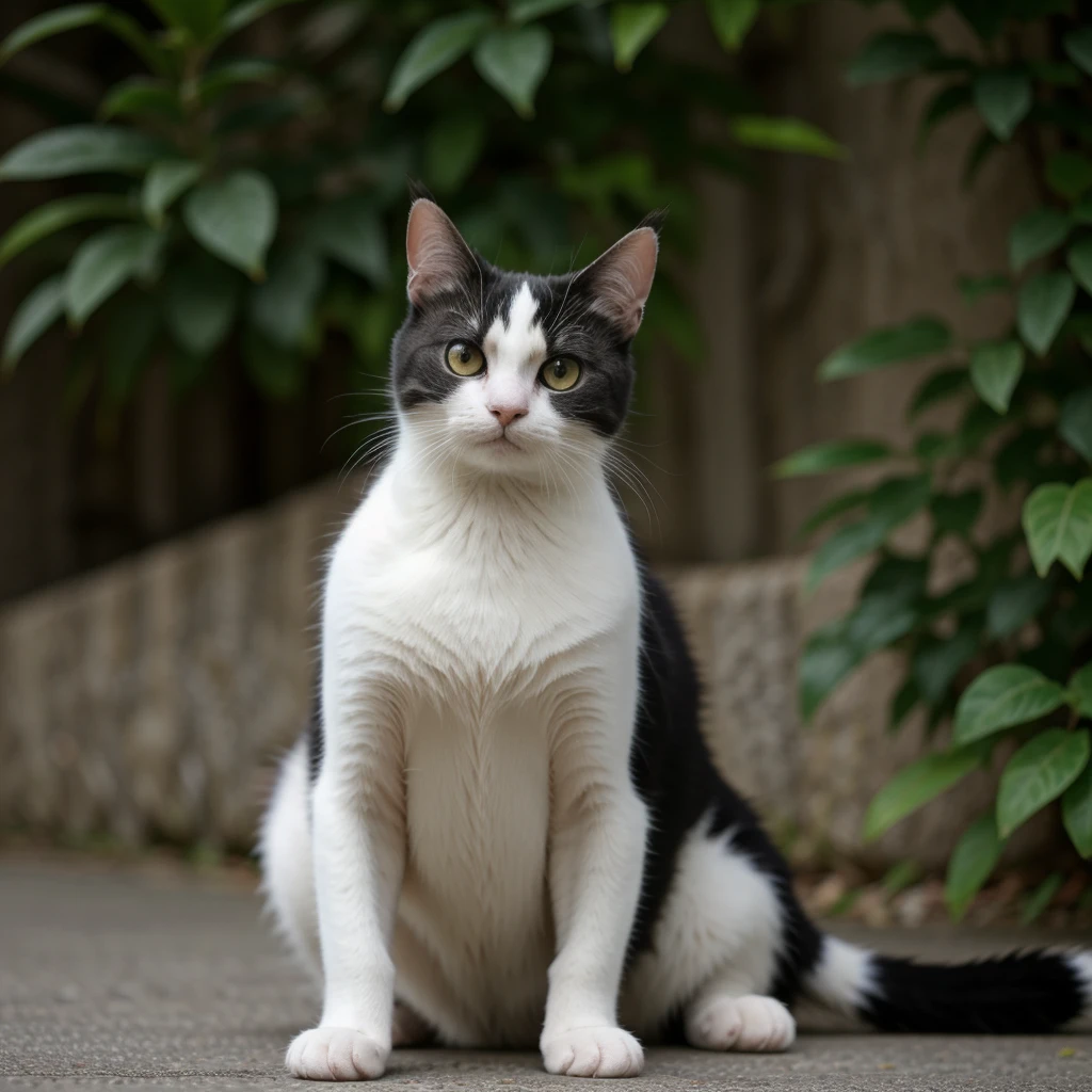 cat in bird outfit
