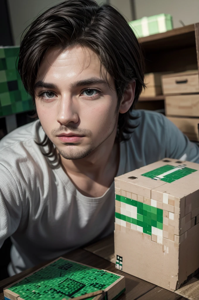 faça o steve do minecraft