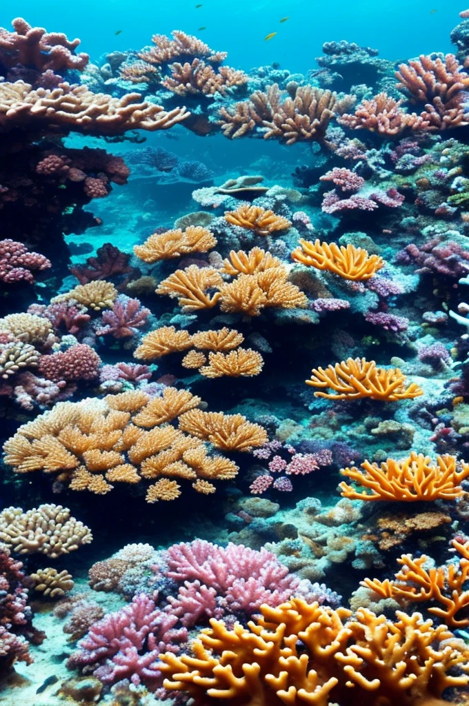 arafed coral reef with a variety of different types of corals, a picture by Dietmar Damerau, flickr, sumatraism, colorful coral reef, coral reef, tropical reef, coral sea bottom, vibrant corals, reefs, corals, elegant coral sea bottom, coral reefs, colorful coral, beautiful colorful corals, overgrown with colorful coral
