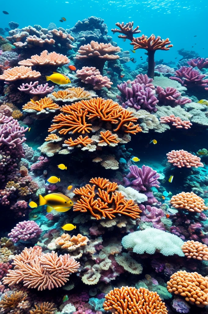 arafed coral reef with a variety of different types of corals, a picture by Dietmar Damerau, flickr, sumatraism, colorful coral reef, coral reef, tropical reef, coral sea bottom, vibrant corals, reefs, corals, elegant coral sea bottom, coral reefs, colorful coral, beautiful colorful corals, overgrown with colorful coral