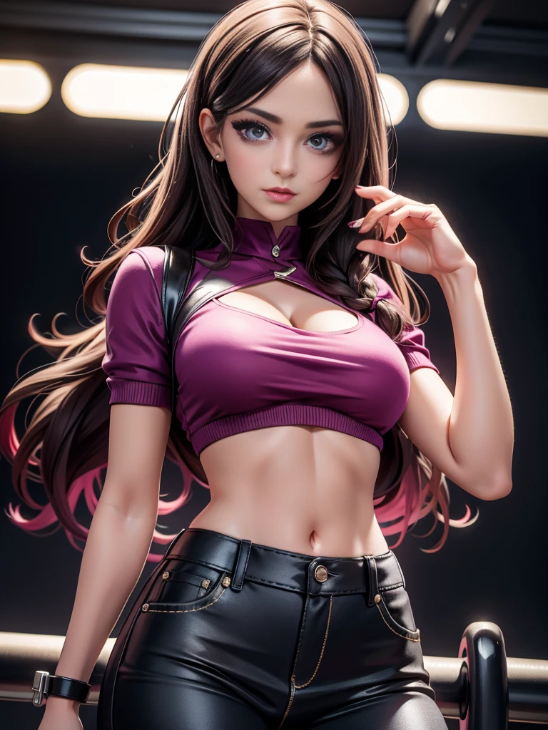 1 girl, katara, 12 yo, solo, ((completely nude )), long hair, messy hair, no bra, beautiful breasts, perfect erect nipples, looking at viewer, blue background, black hair, background, two side up, turtleneck, blue eyes, (happy smile), beautiful lips, luring smile, slightly sexually aroused, voyeurism, ribbon, hair ribbon, bangs, yellow pink micro turtleneck sweater, upper body, parted bangs, pink ribbon, micro ribbed yellow sweater, twintails, nose, ((perfect young body proportions)), perfect legs, beautiful legs, beautiful , (perfect beautiful ass), (((shiny oiled skin))), ((detailed open wide lips)), nsfw, seductive pose, pink Yellow colored ballons around, (erotic nfsw fantasy), 8k.