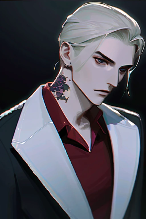 ((Лучшее качество)), ((шедевр)), (подробный), The guy with the tattoo on his neck and arms
