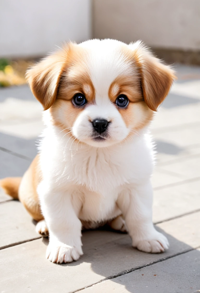 a cute dog