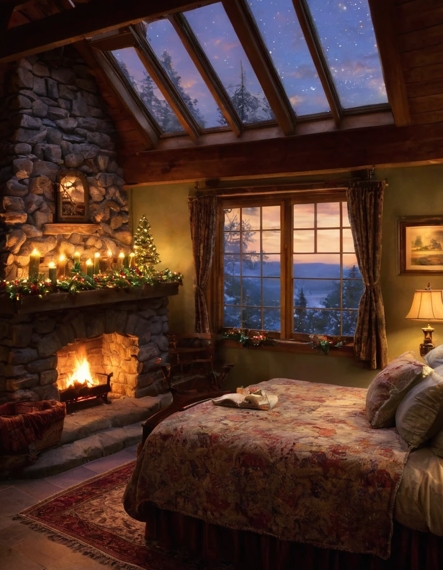 with a blanket, thomas kinkade. cute cozy room, cozy and calm, cozy setting, very cozy, cozy wallpaper, cozy room, cozy place, cozy and peaceful atmosphere, cosy enchanted scene, cozy candlelight, cozy environment, cozy bed, soothing and cozy landscape, cozy atmosphere, cosy fireplace