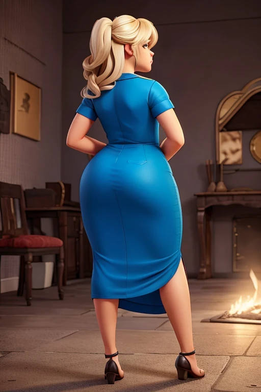 Big ass women in dress, showing year