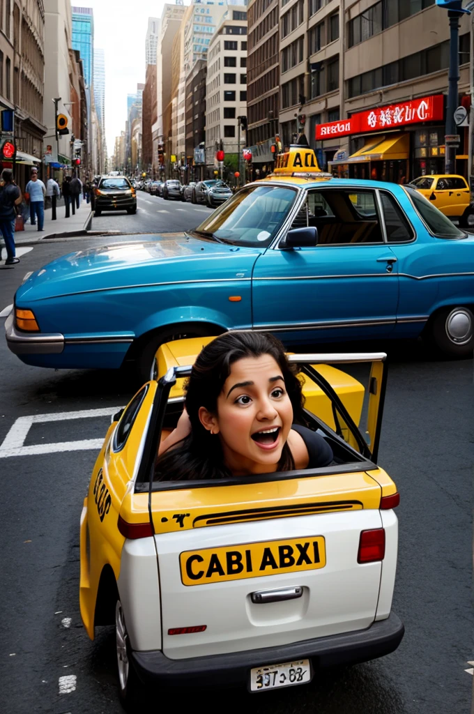 Animated cab photo