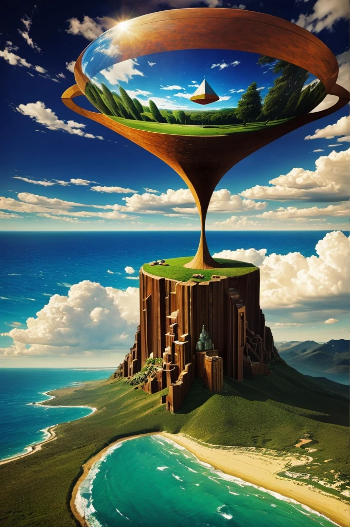 Surrealism art work inspired by Julie Curtiss