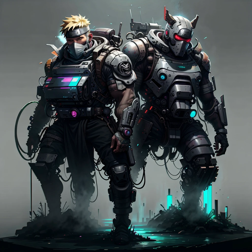 naruto in cyberpunk more details