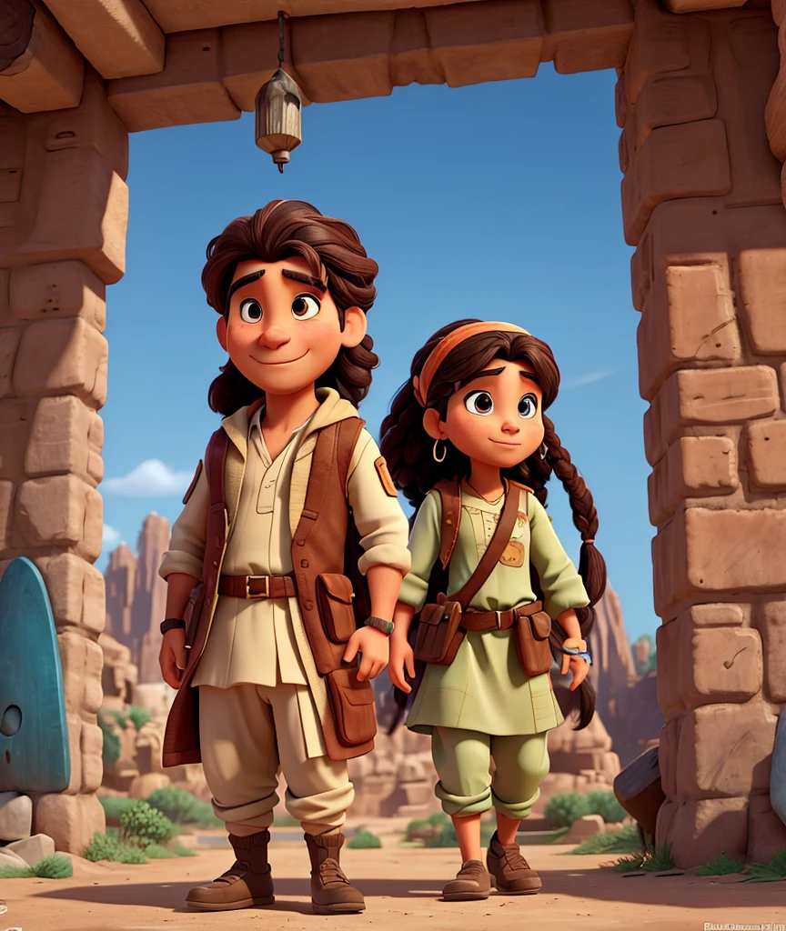 Create a realistic image of Afghanistan personified as a Disney character. Imagine Afghanistan as a character with features that capture its essence - rugged terrains reflecting its challenging past, vibrant cultural elements symbolizing its rich heritage, and resilient demeanor showcasing its strength. Visualize this character in a way that seamlessly integrates Afghanistan's unique characteristics into a Disney-like persona, ready to embark on a new animated adventure.