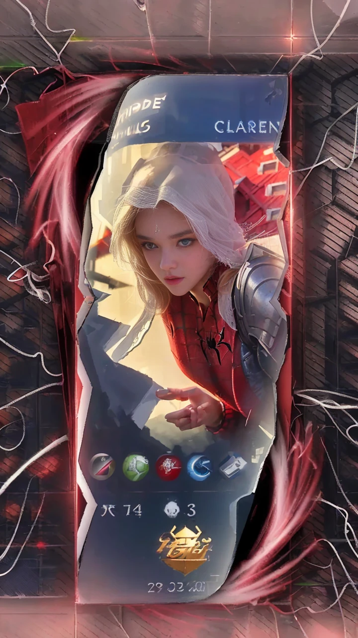 (1girl:1.3), Solo, (((Very detailed face)))), ((Very detailed eyes and face)))), Beautiful detail eyes, Body parts__, Official art, Unified 8k wallpaper, Super detailed, beautiful and beautiful, beautiful, masterpiece, best quality, original, masterpiece, super fine photo, best quality, super high resolution, realistic realism, sunlight, full body portrait, amazing beauty, dynamic pose, delicate face, vibrant eyes, (from the front), She wears Spider-Man suit, red and black color scheme, spider, very detailed city roof background, rooftop, overlooking the city, detailed face, detailed complex busy background, messy, gorgeous, milky white, highly detailed skin, realistic skin details, visible pores, clear focus, volumetric fog, 8k uhd, DSLR, high quality, film grain, fair skin, photo realism, lomography, futuristic dystopian megalopolis, translucent