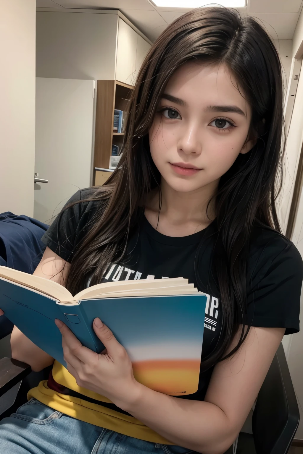 Spanish-speaking person between 19 and 25 years old who reads a lot