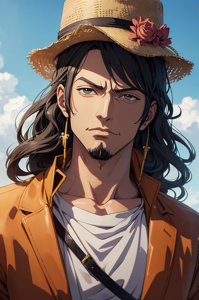 Masterpiece, Best Quality, high quality, high resolution, Kizaru, Borsalino, of, one piece anime