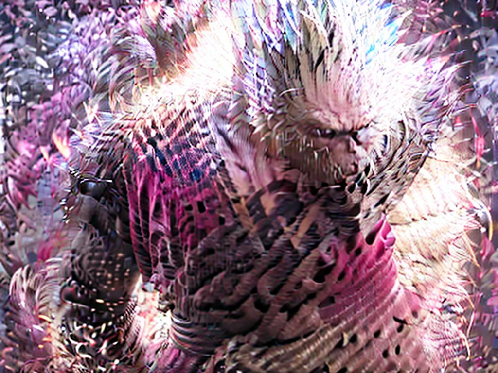 (masterpiece, best details), chinese calligraphy themed, mythical creature, sun wukong, wear golden circlet with 2 long feathers longer than the body, wear traditional garb armor, holding staff resting on his shoulder, make background brighter, enhance clouds in background, give it a heavenly and epic feel, monkey king is the centre piece, sun wukong wears armour, sun wukong sitting on clouds, sun wukong has white and grey fur like a snow monkey, sun wukong looks wise, sun wukong is radiant
