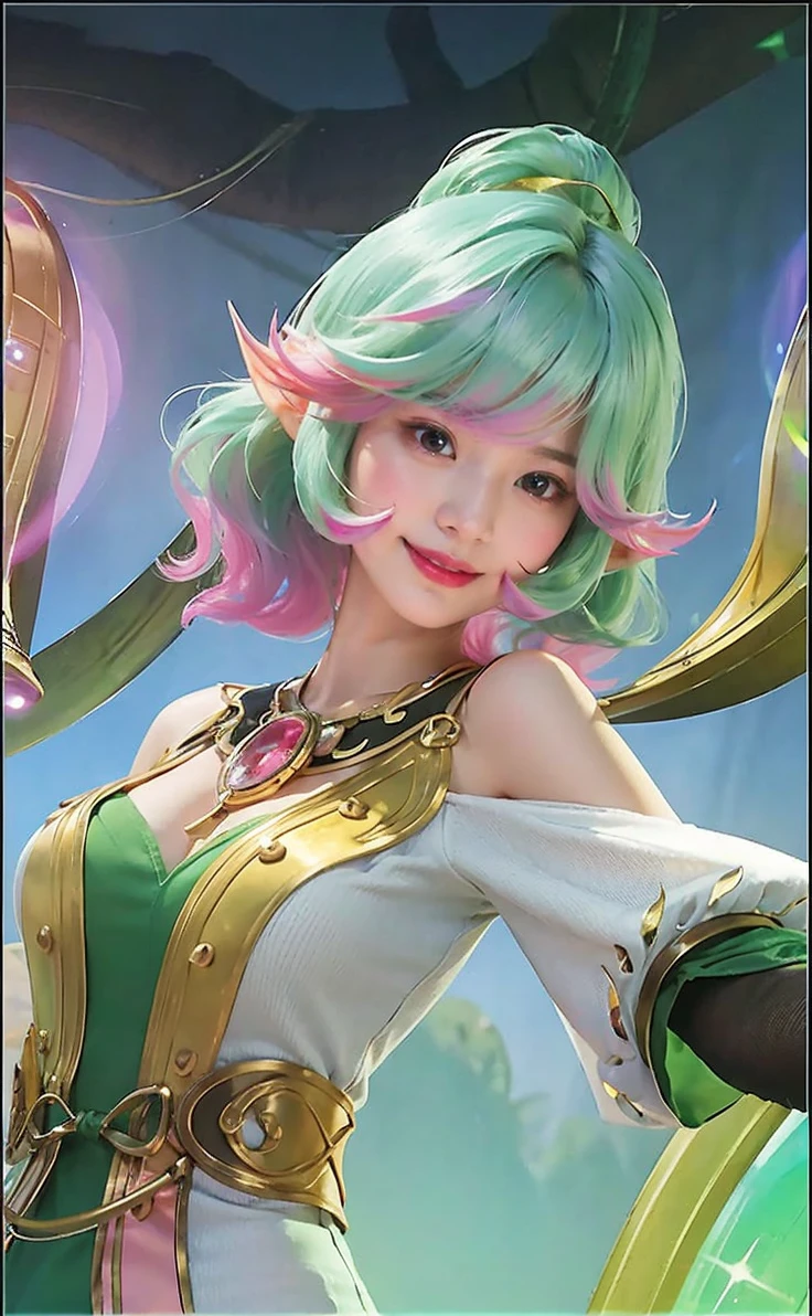 (8K、Raw photo、highest quality、masterpiece:1.2)、(realistic、Photoreal:1.37)、super detailed、Super high resolution、1 girl、see the beholder、beautiful and detailed face、laughter、narrow、(slim waist) :1.3)、shortcut、Beautiful and smooth skin、Beautifully shaped huge breasts、skin texture、floating hair、professional lighting、human body as a whole、brown hair、whole body、Off-shoulder knit dresses